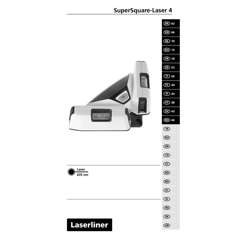 Niveau laser Supersquare 4 Laserliner