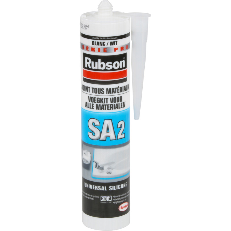 Mastic silicone Rubson PRO SA2 Sanitaire