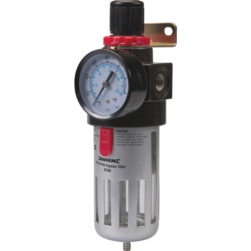 Filtre régulateur de pression d'air - pompe pneumatique