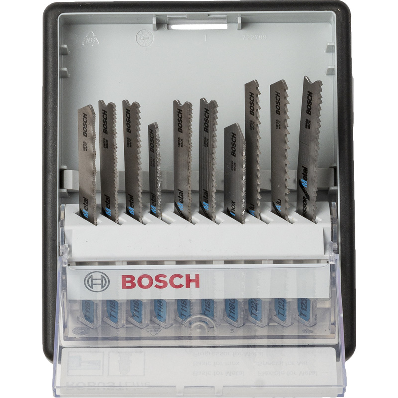 Coffret lames de scie sauteuse Bosch Expert Robust Line métal