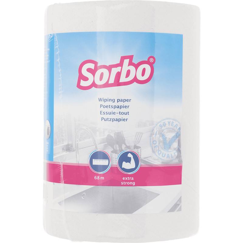 Rouleau de papier de nettoyage Sorbo