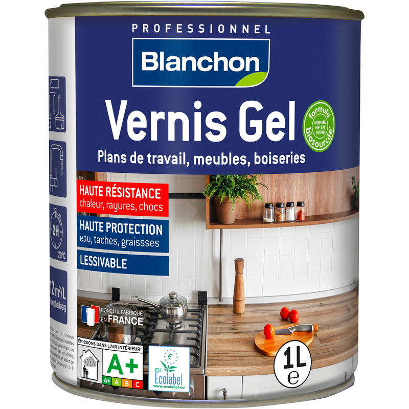 Vernis gel biosourcé Blanchon