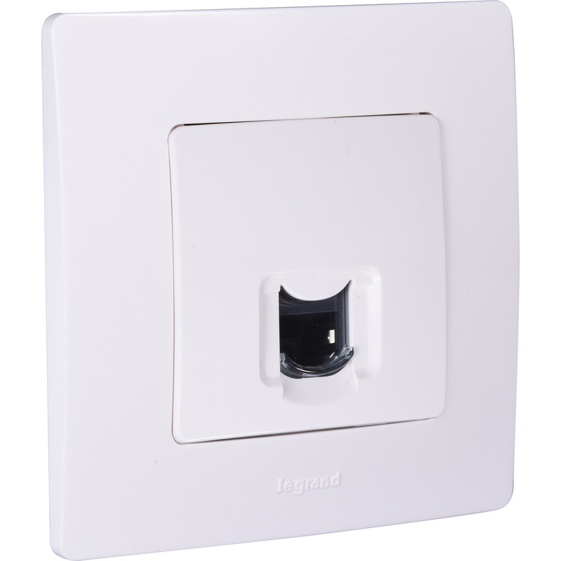 6 641 01 Lot de 4 Interrupteurs Va et vient NILOE blanc Legrand