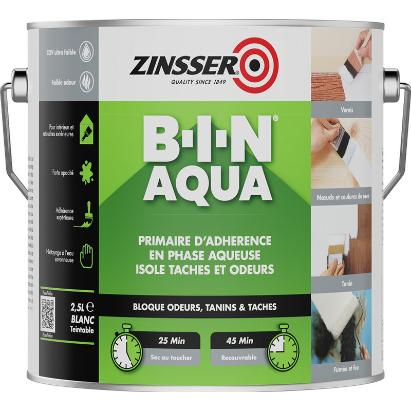 Primaire d'accrochage isolant B-I-N Aqua Zinsser
