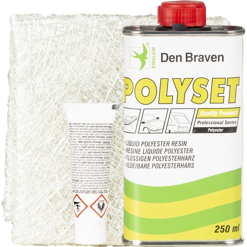 Kit de réparation bi-composant polyester Polyset