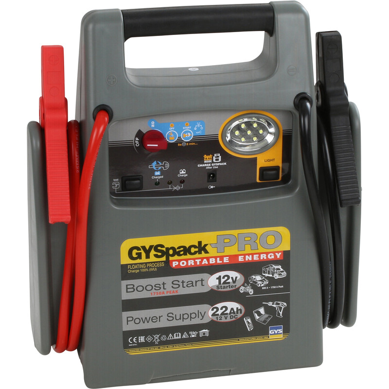 Chargeur booster de batterie 12 V - GYSPACK PRO - GYS - plomb