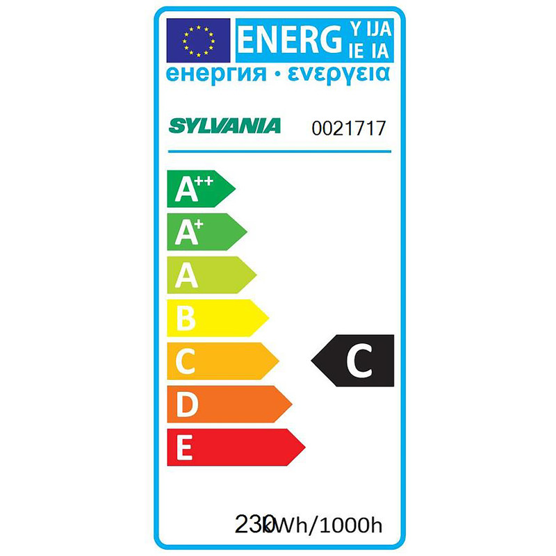 Ampoule crayon halogène Eco R7s Sylvania
