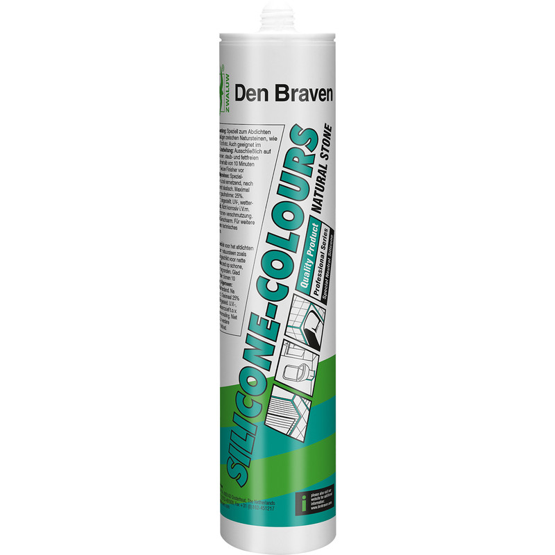 Mastic silicone neutre Zwaluw Colours+NS