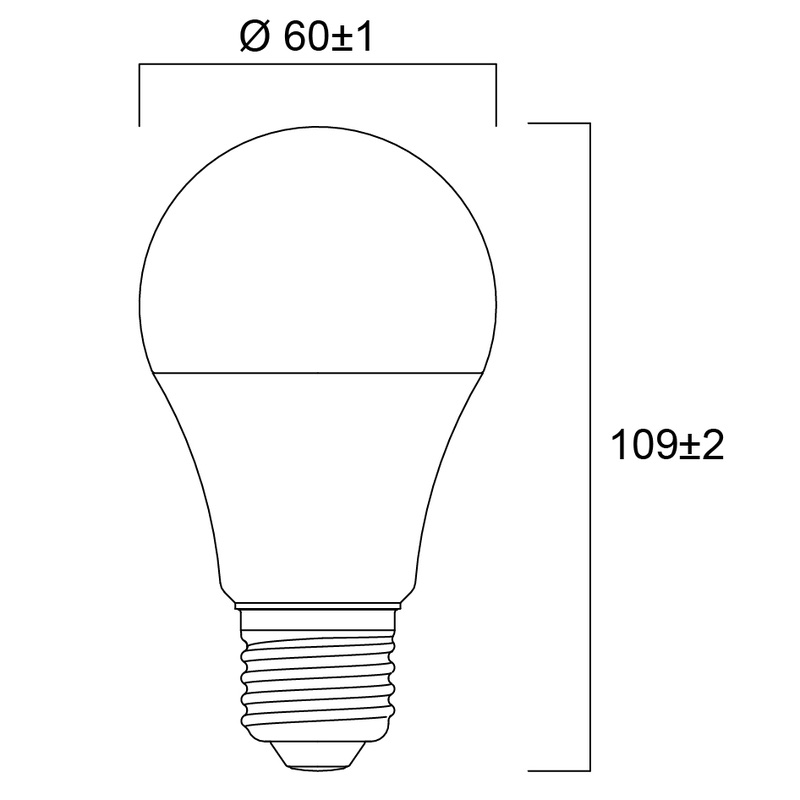 Ampoule LED ToLEDo GLS A60 E27 Sylvania