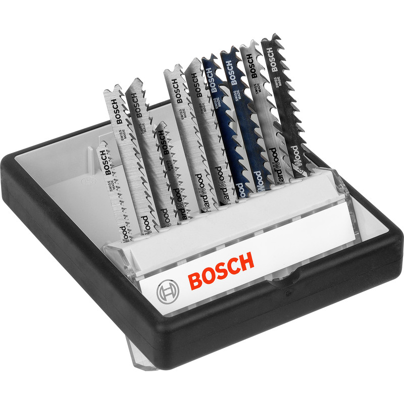 Bosch lames de scie sauteuse set de 10