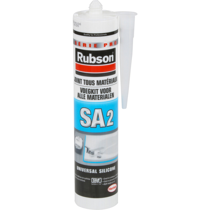Mastic silicone Rubson PRO SA2 Sanitaire
