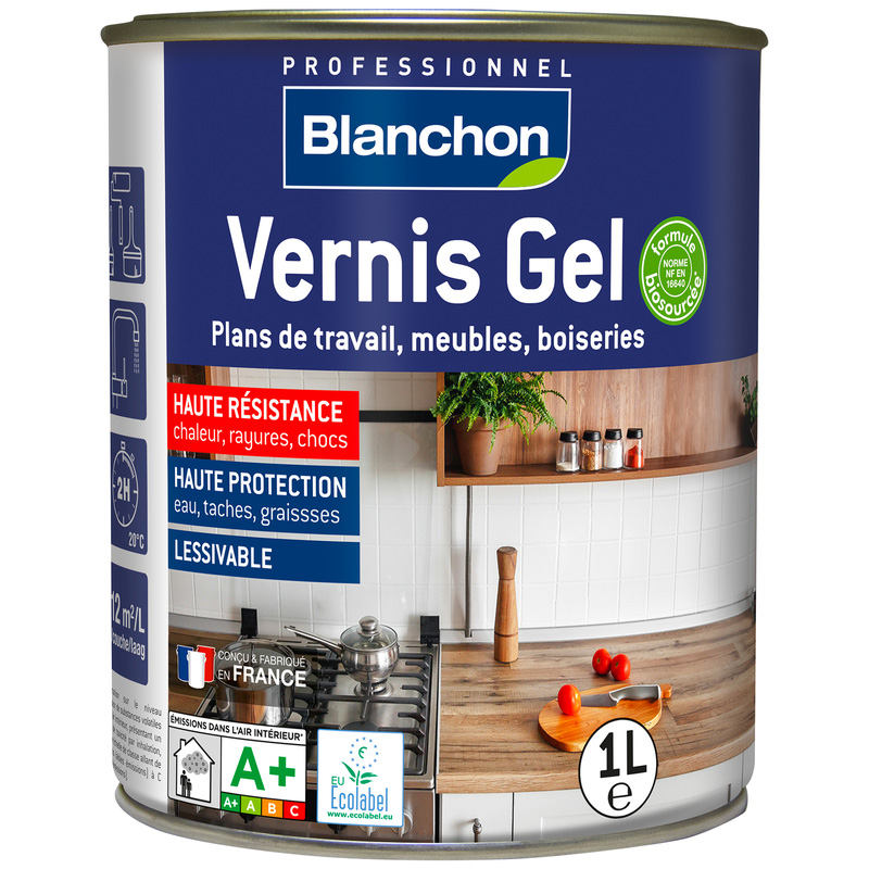 Vernis gel biosourcé Blanchon