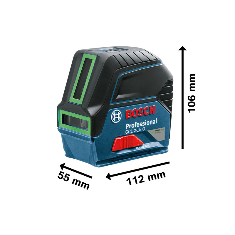 Niveau laser combiné Bosch GCL 2-15 G + RM1 + BM3