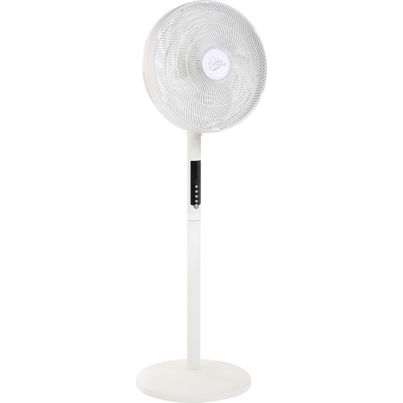 Ventilateur sur pied à couronne de lumière Air Light Ring Farelek