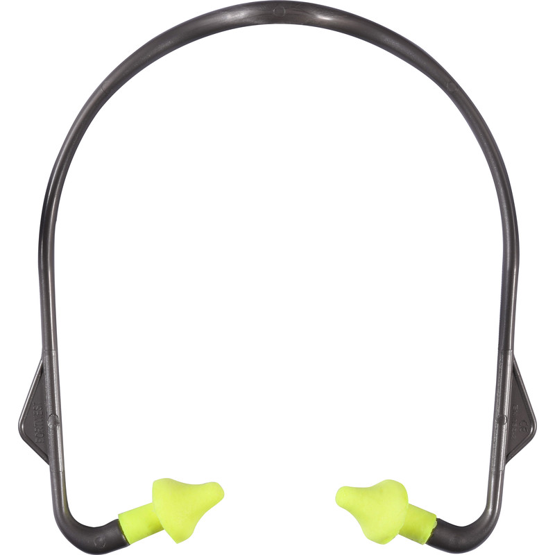 Bouchons d'oreilles anti-bruit réutilisables 29 dB, en mousse douce haute  visibilité