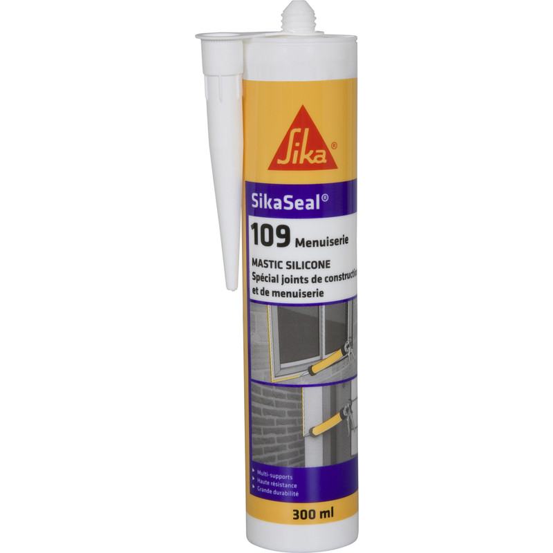 Mastic silicone Menuiserie Sikaseal 109