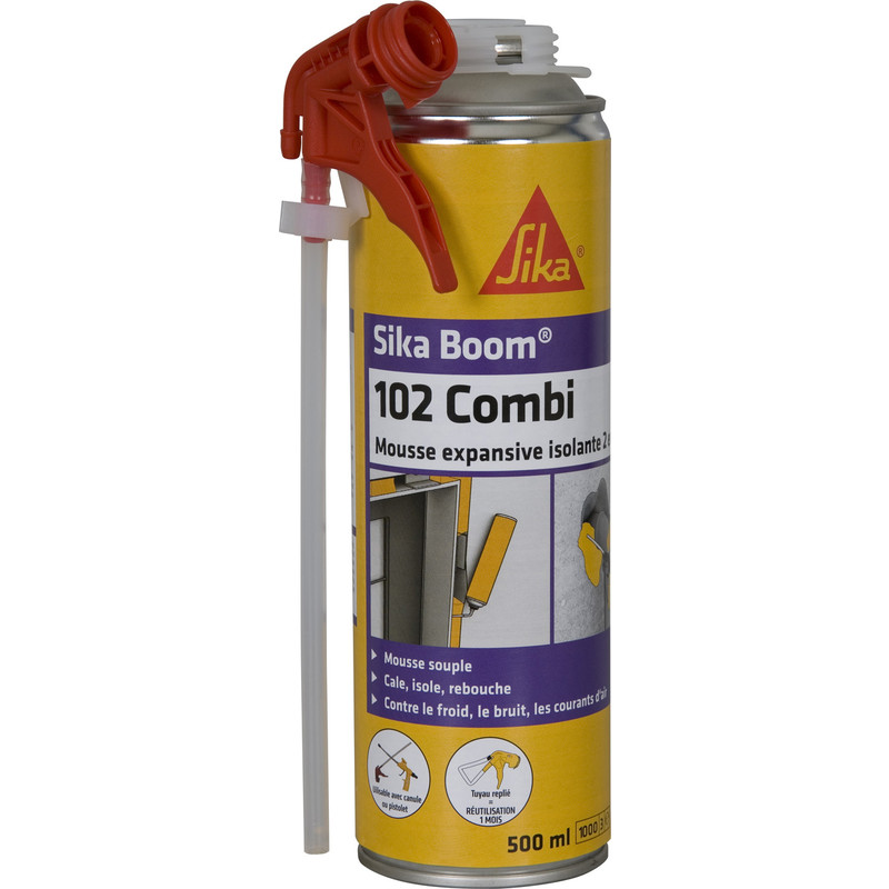 Mousse PU isolante Sika Boom 102 Combi