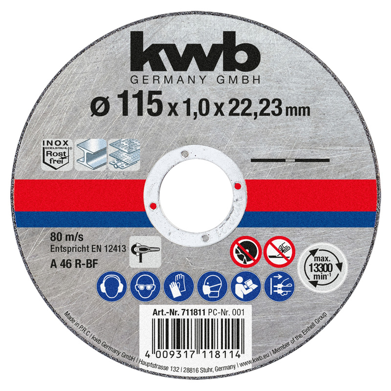 KWB by Einhell Disques à lamelles 125mm