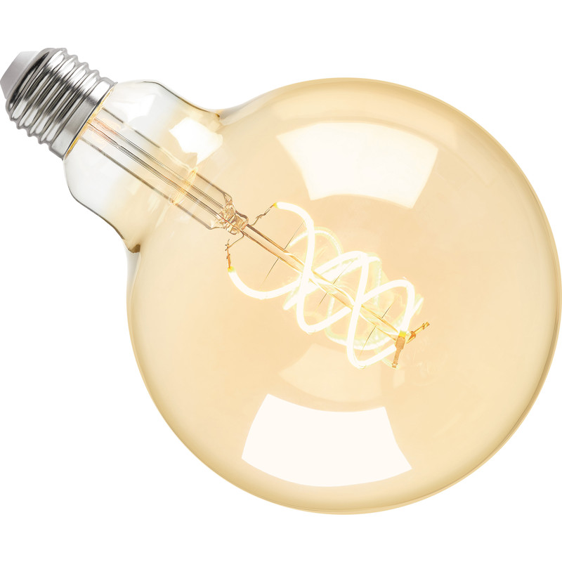 Ampoule globe rétro à filament LED Sylvania ToLEDo G120 E27