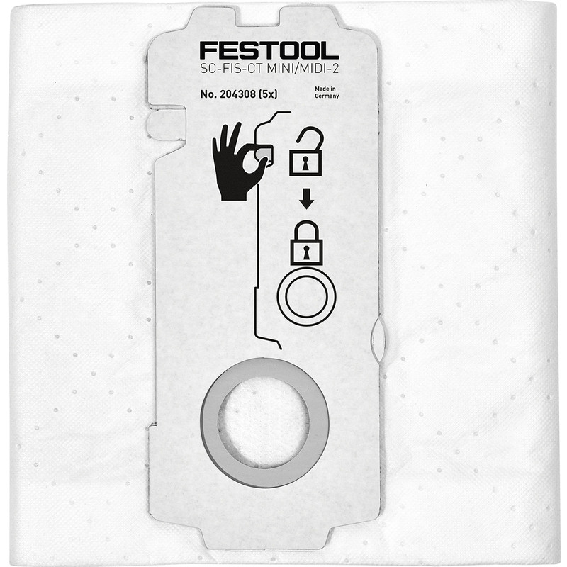 Kit de nettoyage compact pour aspirateur Festool